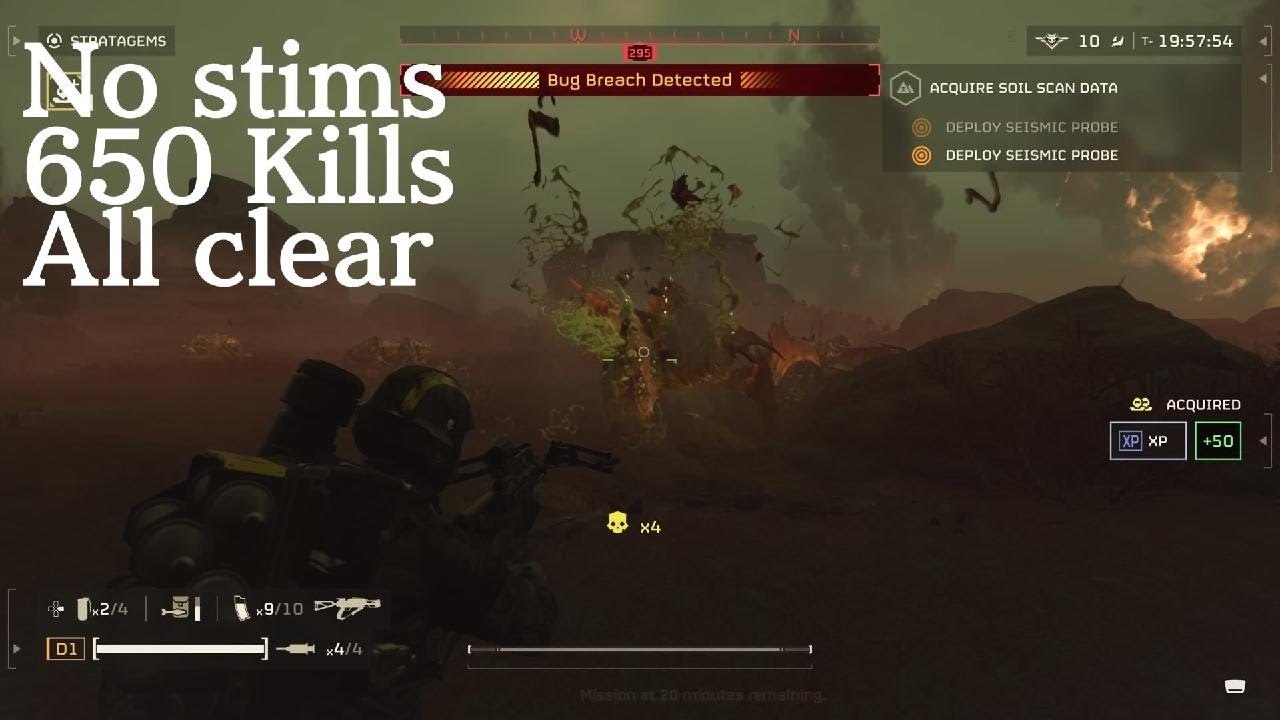 HELLDIVERS 2 CommissarKai said the Crossbow is strong, It is. Deathless solo D10. Part1/2 no stims