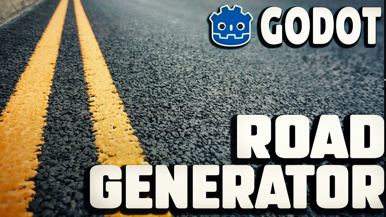 Обзор/руководство по дополнению Godot Road Generator