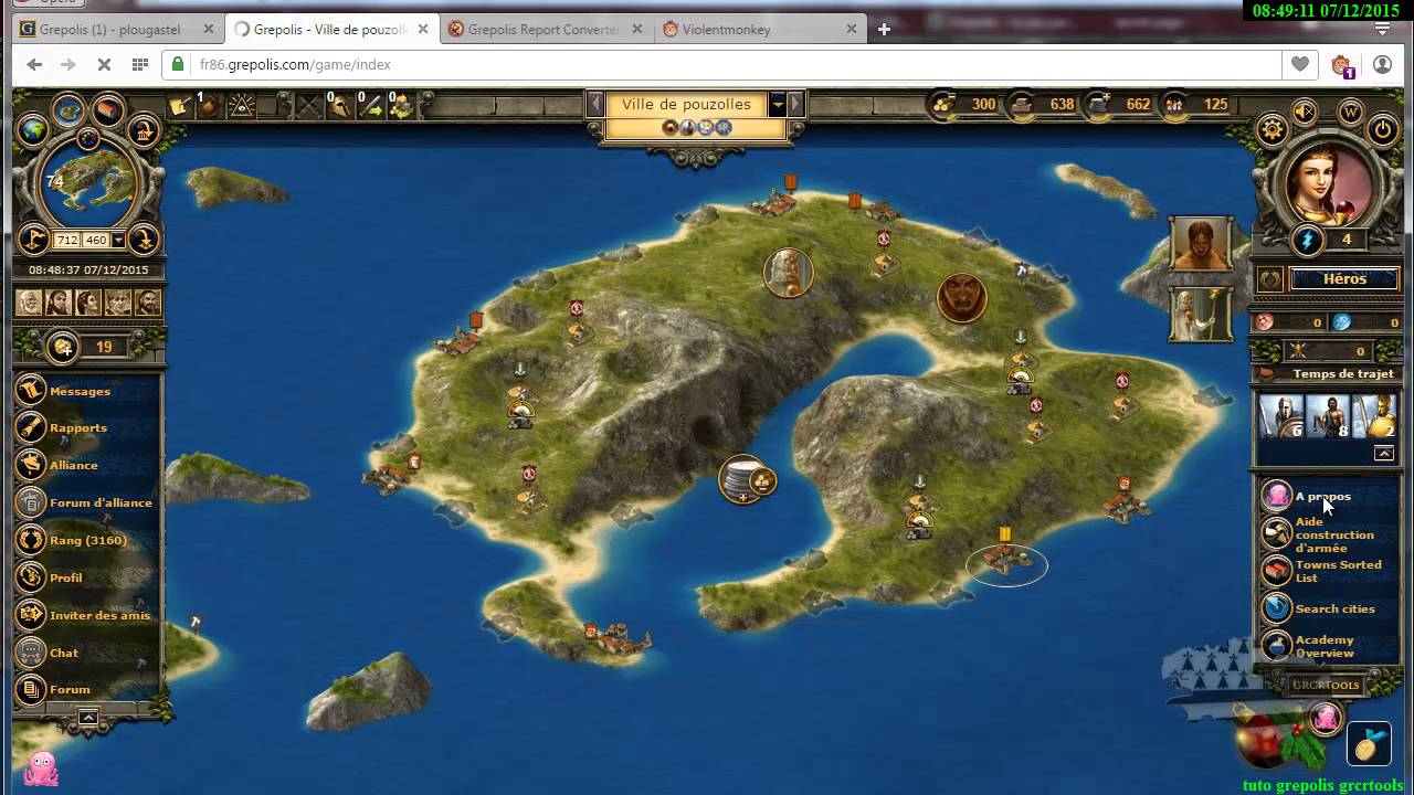 tuto grepolis grcrtools