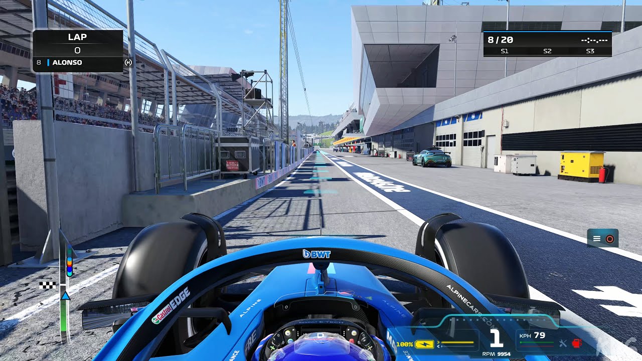 F1 22 - BWT Alpine F1 Team A522 (Renault E-Tech RE22) - Gameplay (PS5 UHD) [4K60FPS]