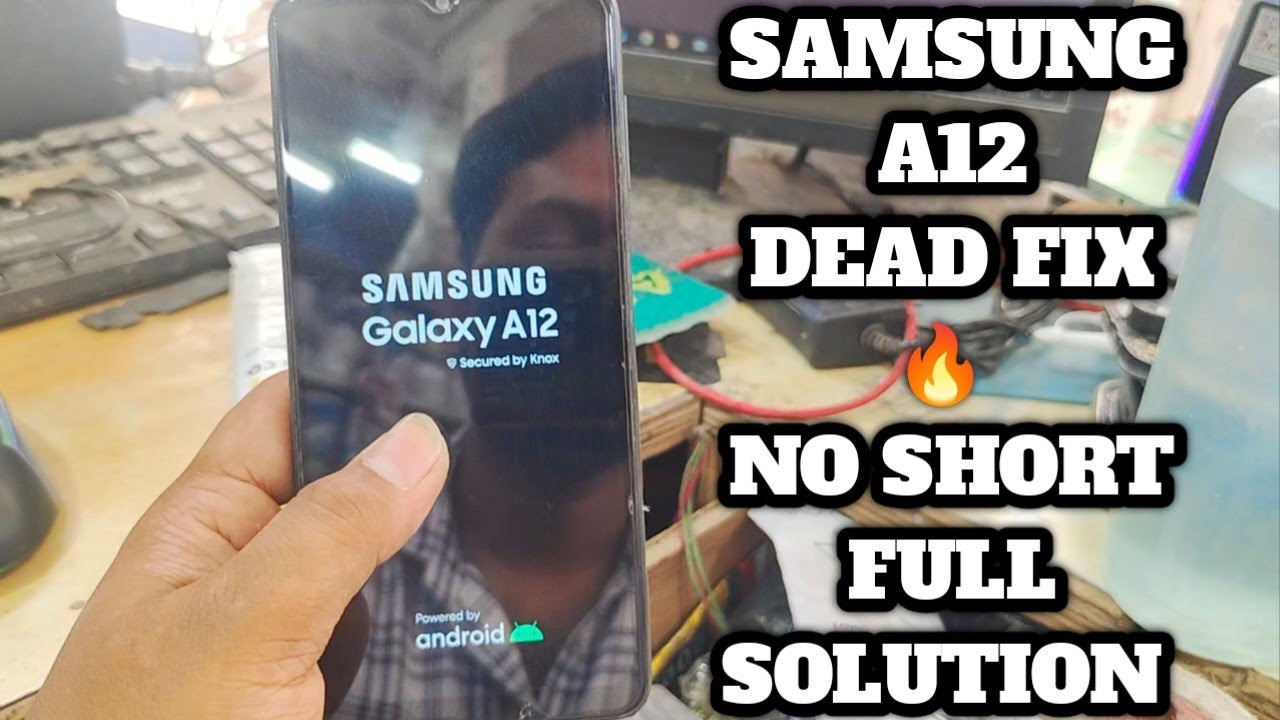 Samsung A12 Dead Solution | No Short | CPU Reball 100% Working Trick 🔥