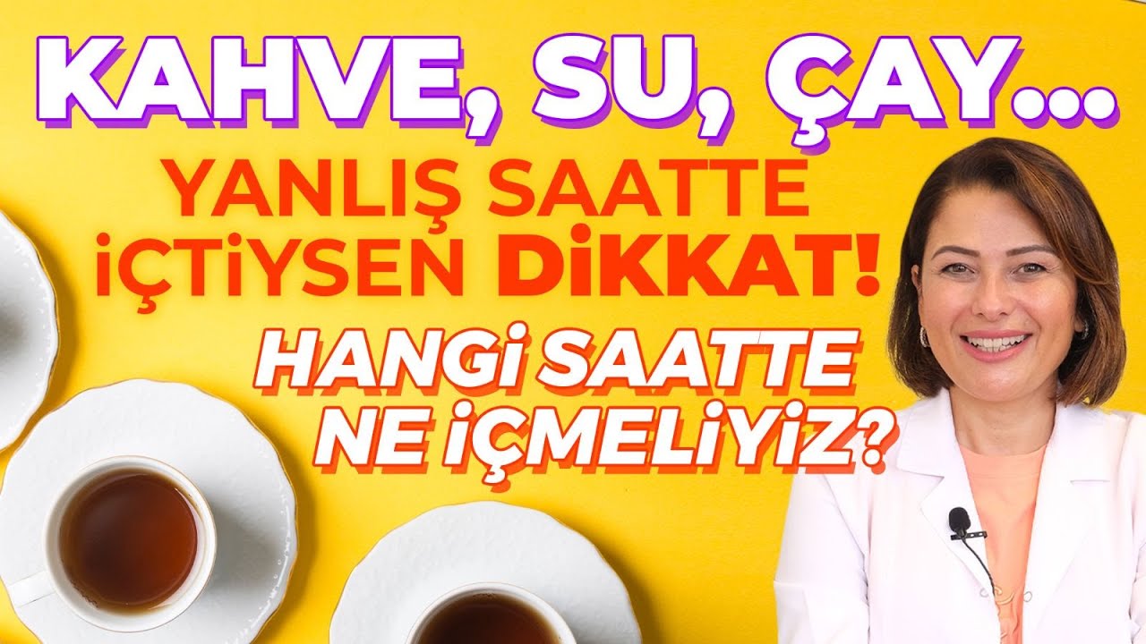YANLIŞ SAATTE SU İÇMEK BİLE ZARARLI! Vücudu Yoran Zamanlama Hataları... | Dr. Ayça Kaya