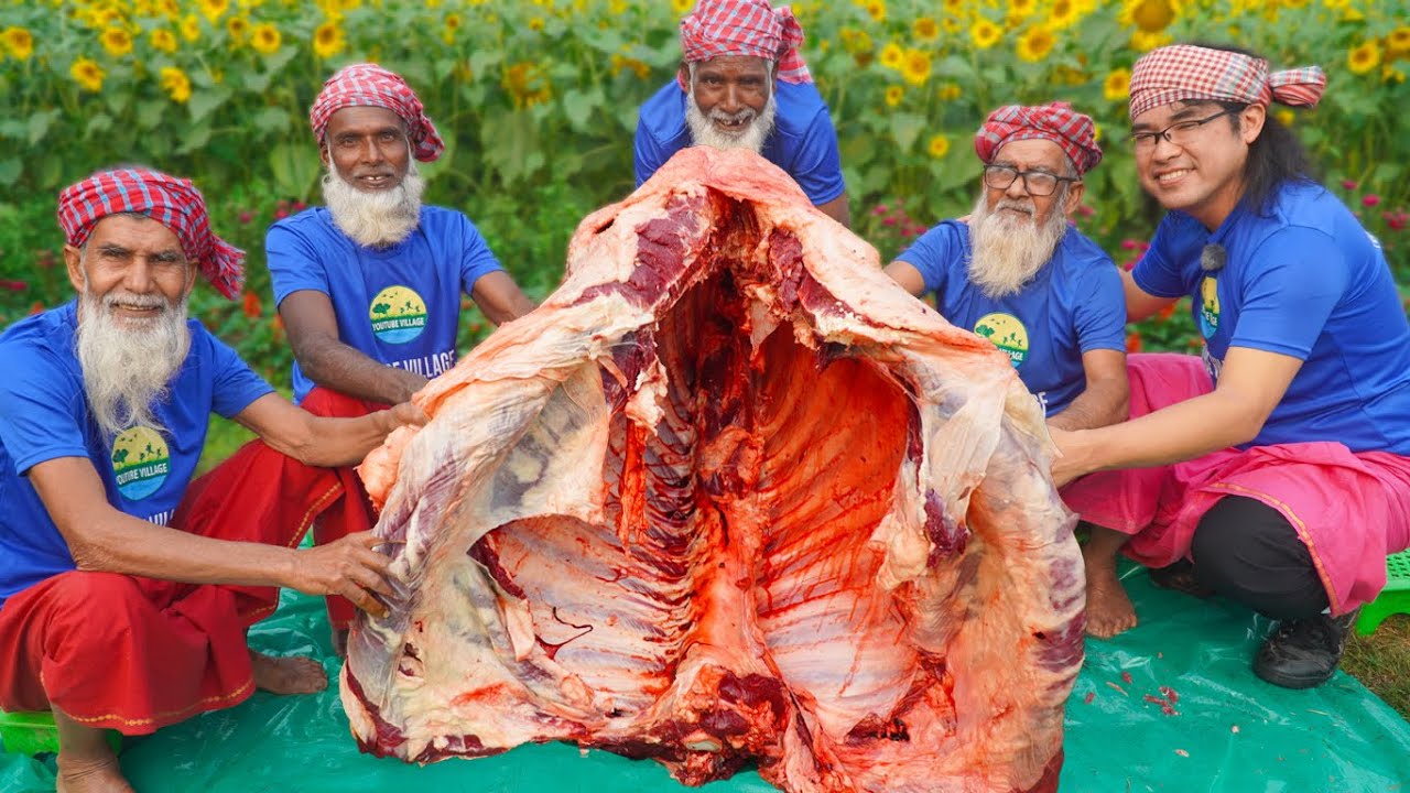 Beef Tehari Cooking with Japanese Tourist - গরুর মাংসের তেহারি রান্না করলেন দাদা ও জাপানিরা