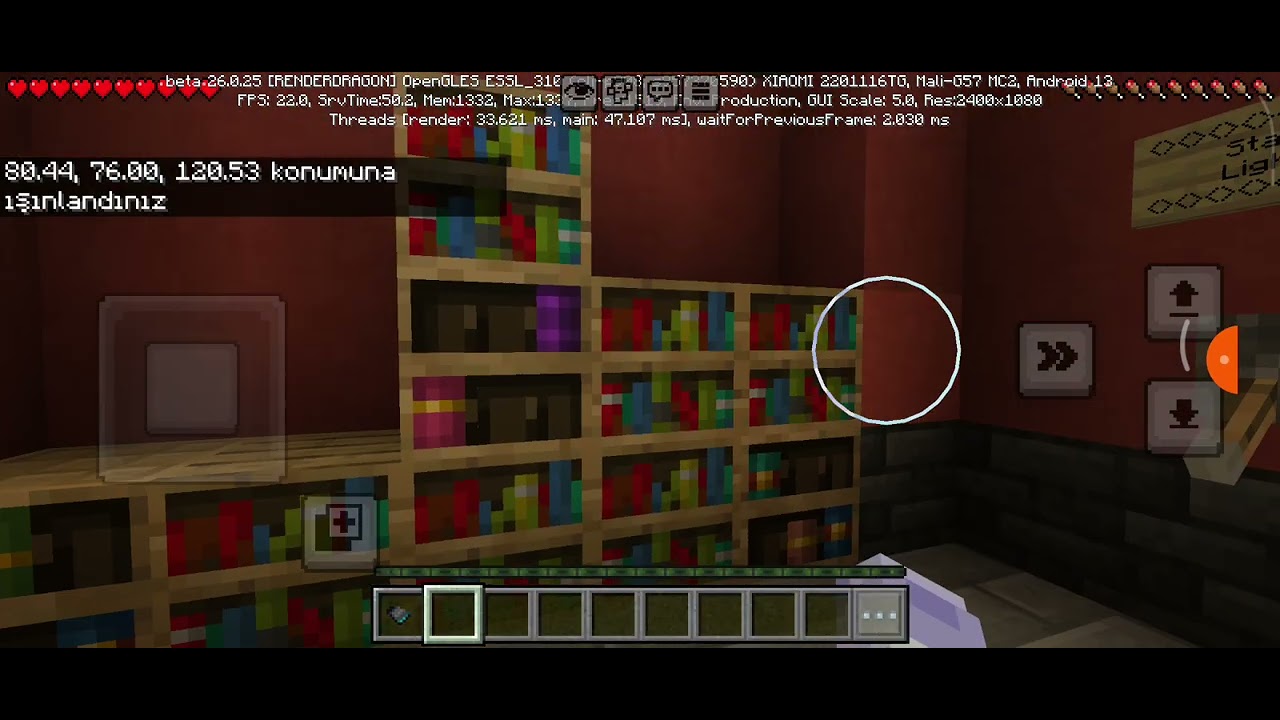 Minecraft ama fnaf 2 animatronik leri peşimde #fnaf #fivenightsatfreddys fnaf2 #minecraft #mod 
