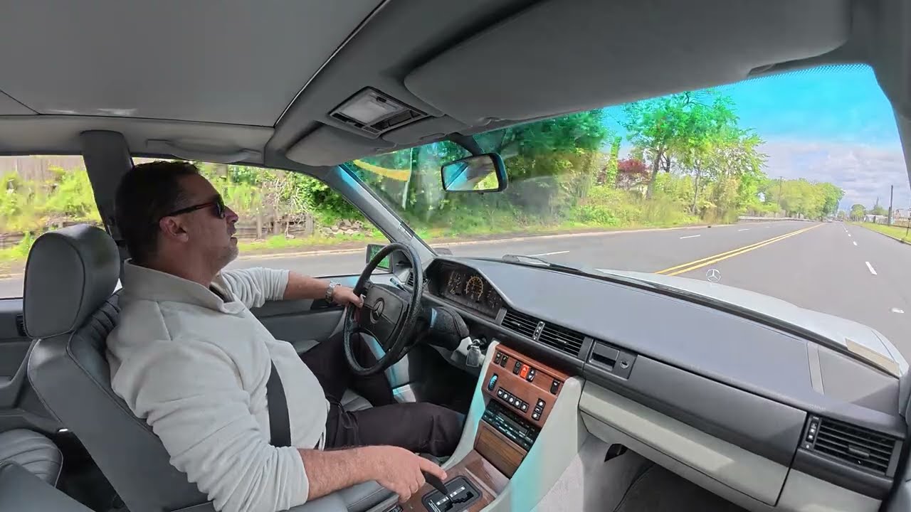 9k-Mile 1989 Mercedes-Benz 300E Test Drive