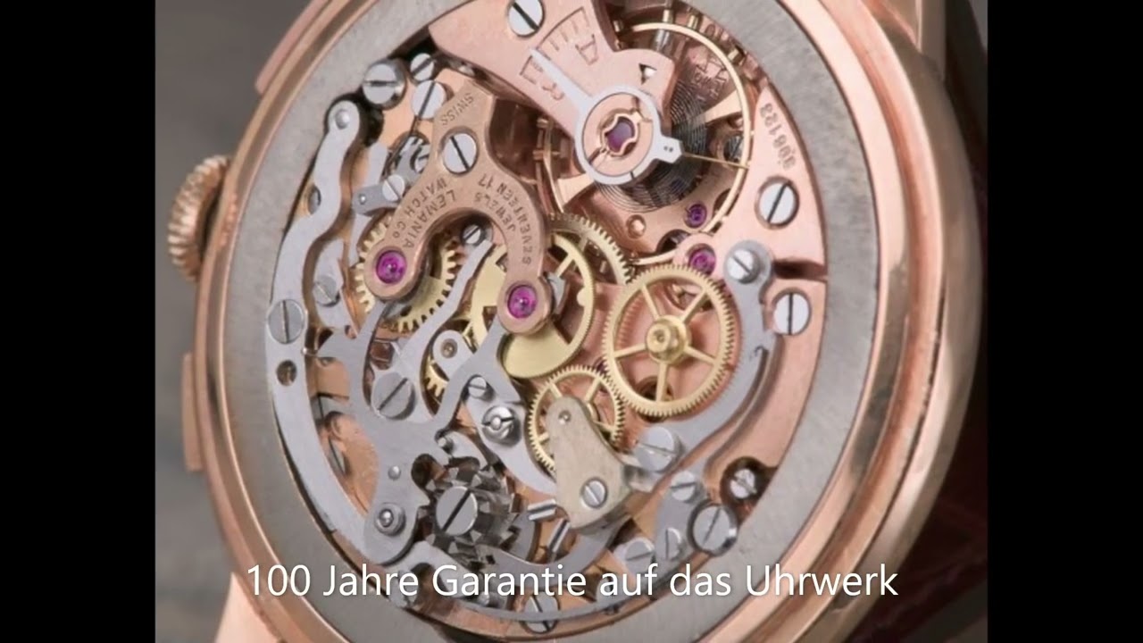 Lemania Uhrwerke sind Weltweit Nr  2 und Nr  3