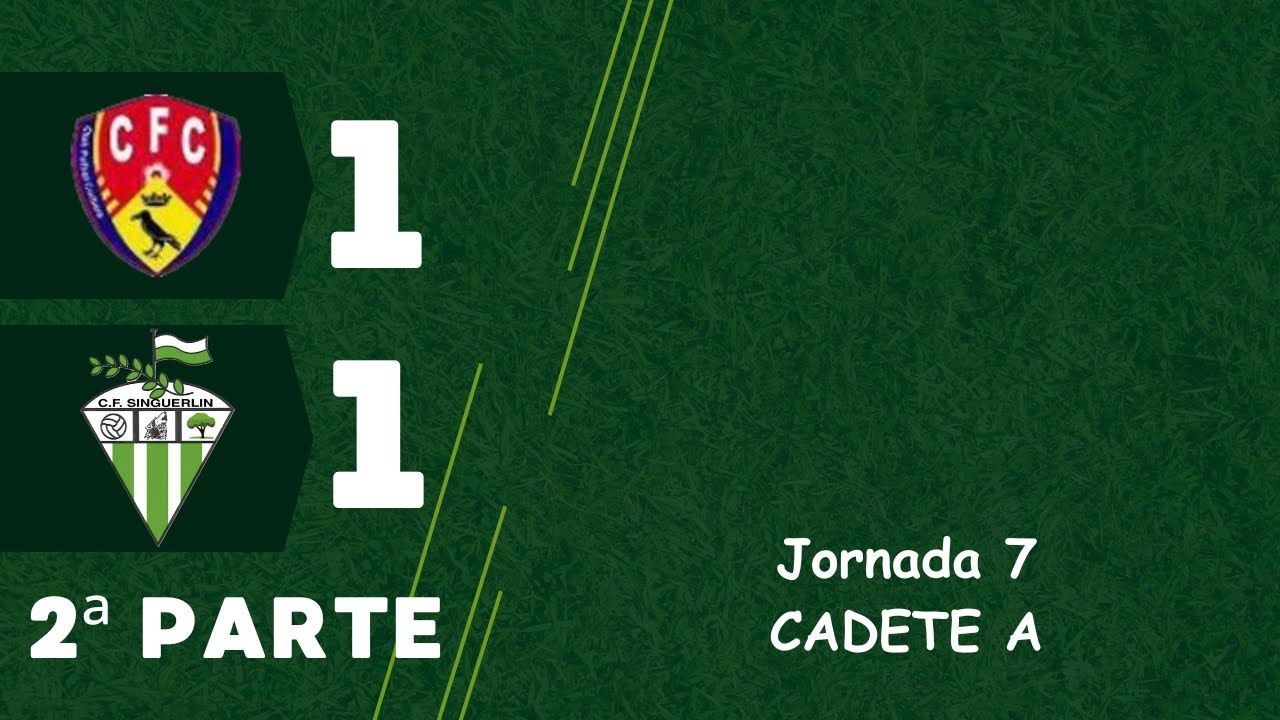 CADETES JORNADA 7 - CORBERA , C.F. A - SINGUERLIN, C.F. A