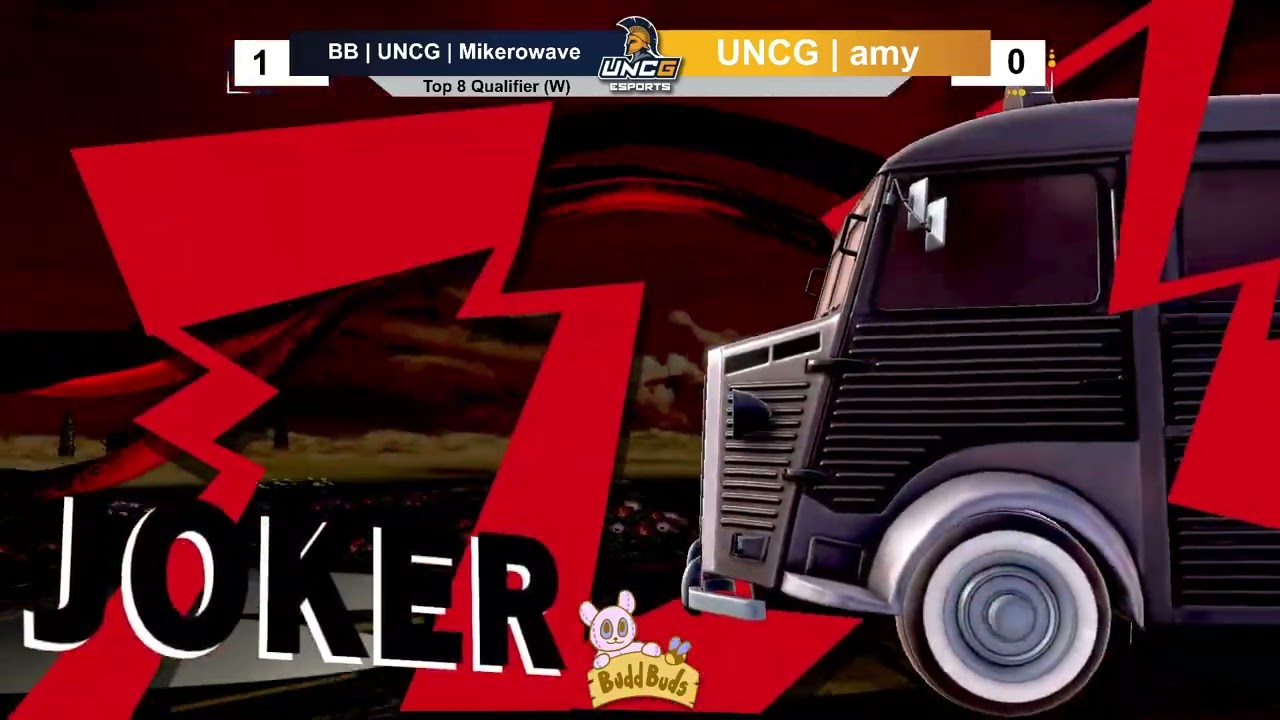 The Monthly @ UNCG #3: Winners Quarters - Mikerowave (Joker) Vs. amy (Sephiroth) SSBU