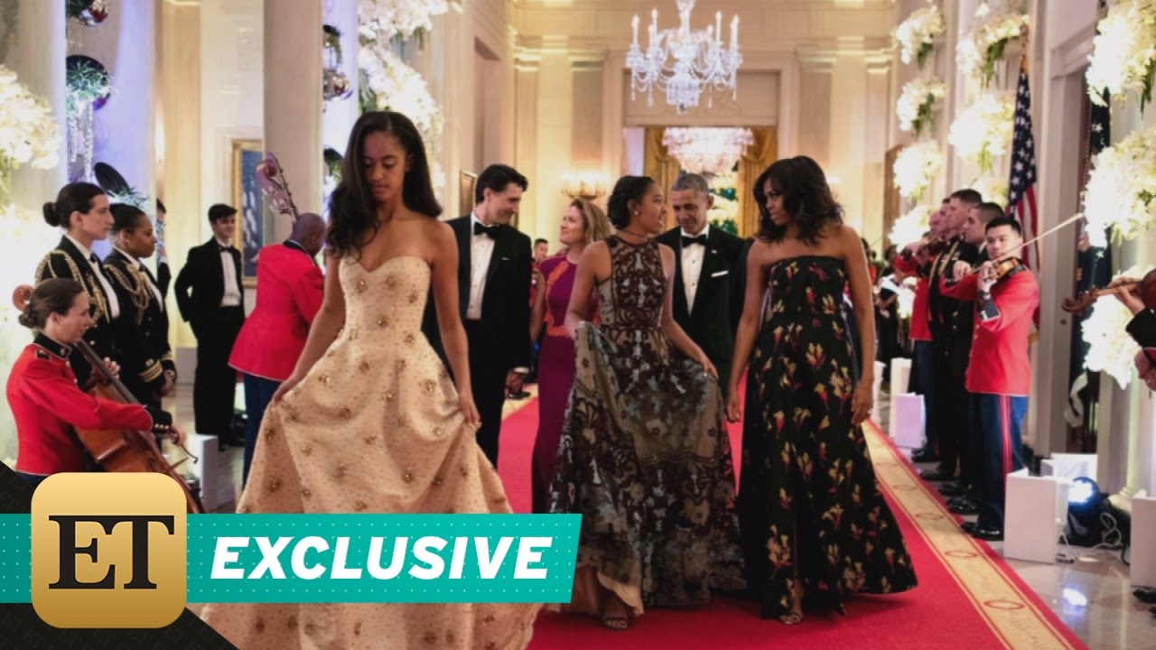 EXCLUSIVE: Michelle Obama on Sasha and Malia Attending Their First State Dinner