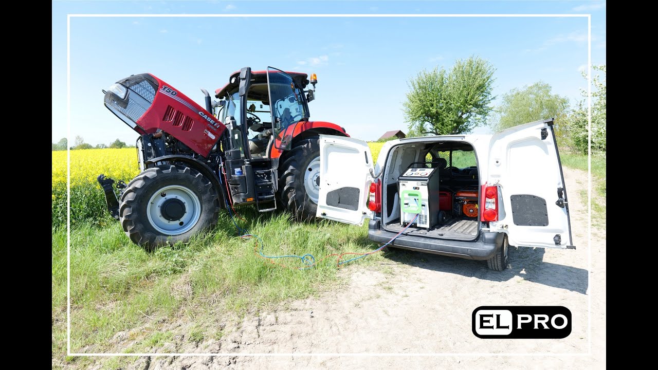 ELPRO BIZONE  Mobilny Serwis klimatyzacji Ciągnika Rolniczego