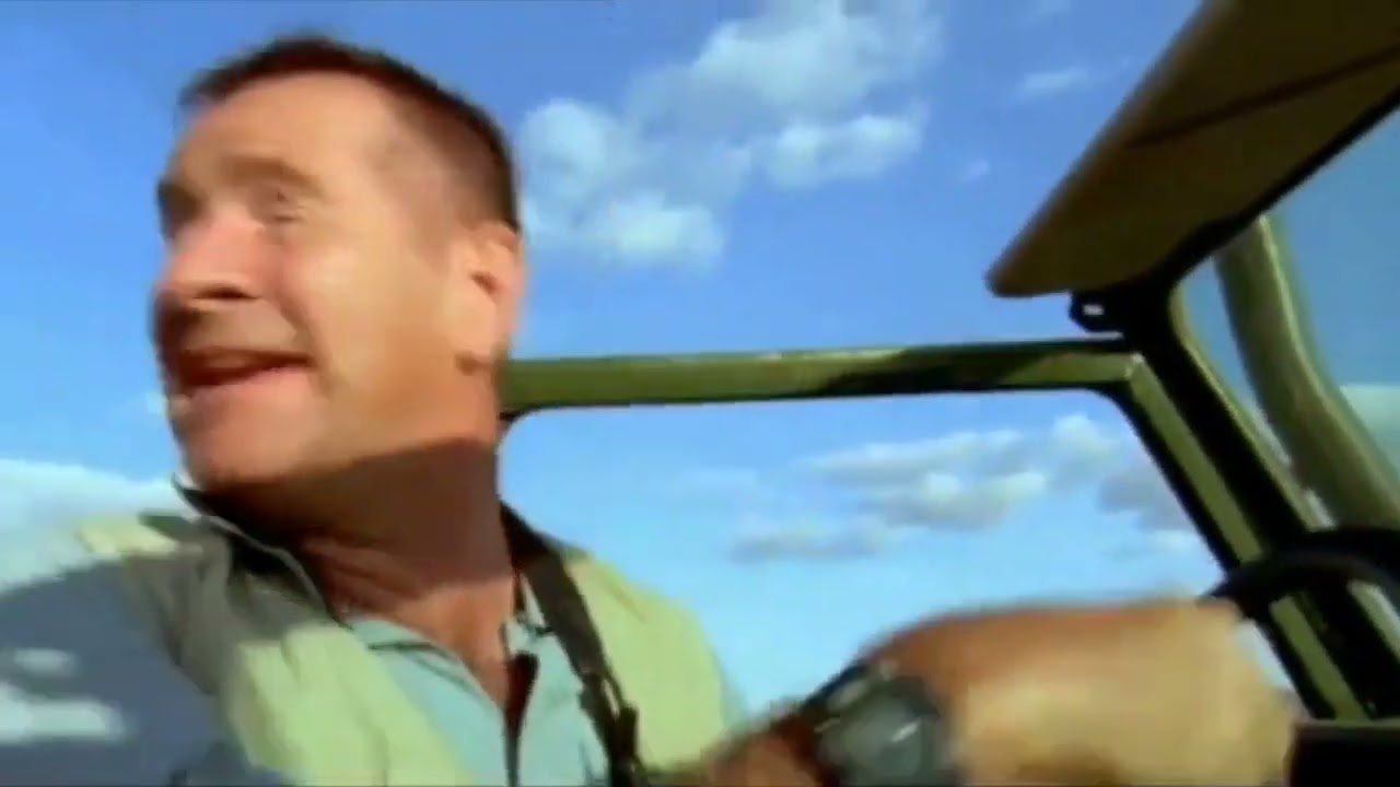 prehistoric park Toxodon charge and chase Nigel Marven scene