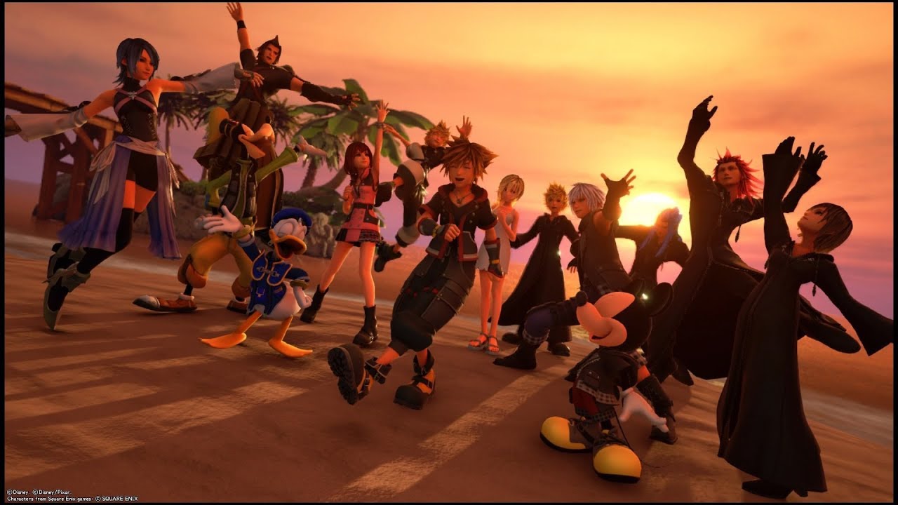 Kingdom Hearts III Data Greeting/Selfie Montage