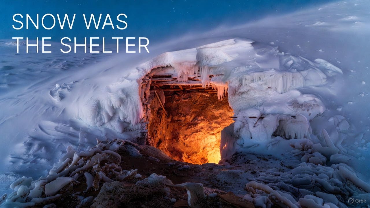 The Siberian Hunter-Gatherer Snow Shelter That Beats Modern Insulation