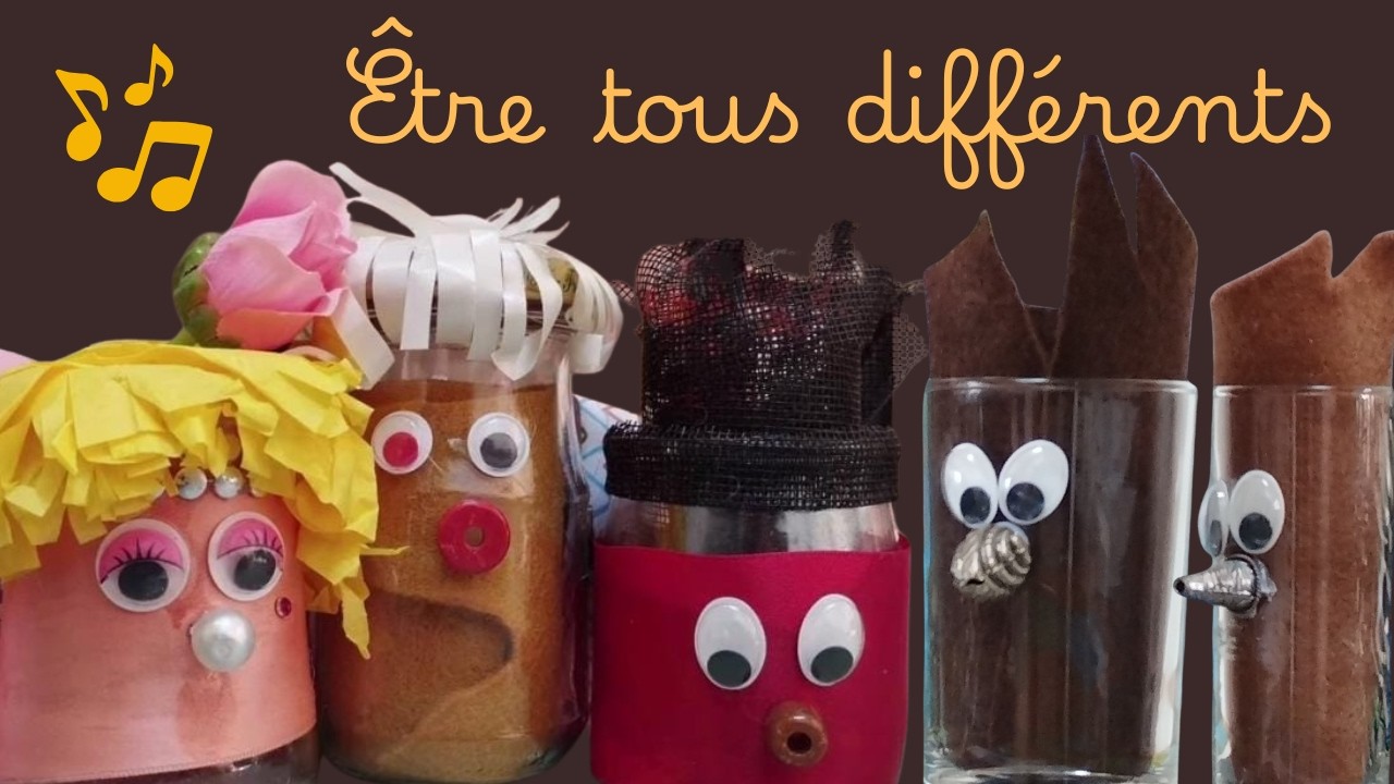 Etre tous diff&eacute;rents (Clip officiel) Lyly and co @LydianeCurtPitou 