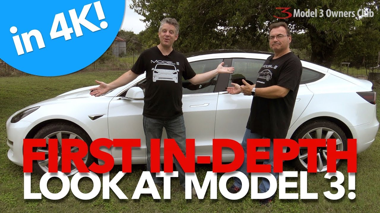 First In-Depth look at the Tesla Model 3 | Model 3 Owners Club
