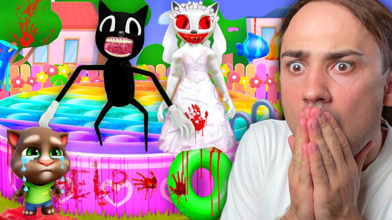 ANGELA s-a CASATORIT cu CARTOON CAT! CARTOON CAT I-A ATACAT PE PRIETENII lui TALKING TOM!