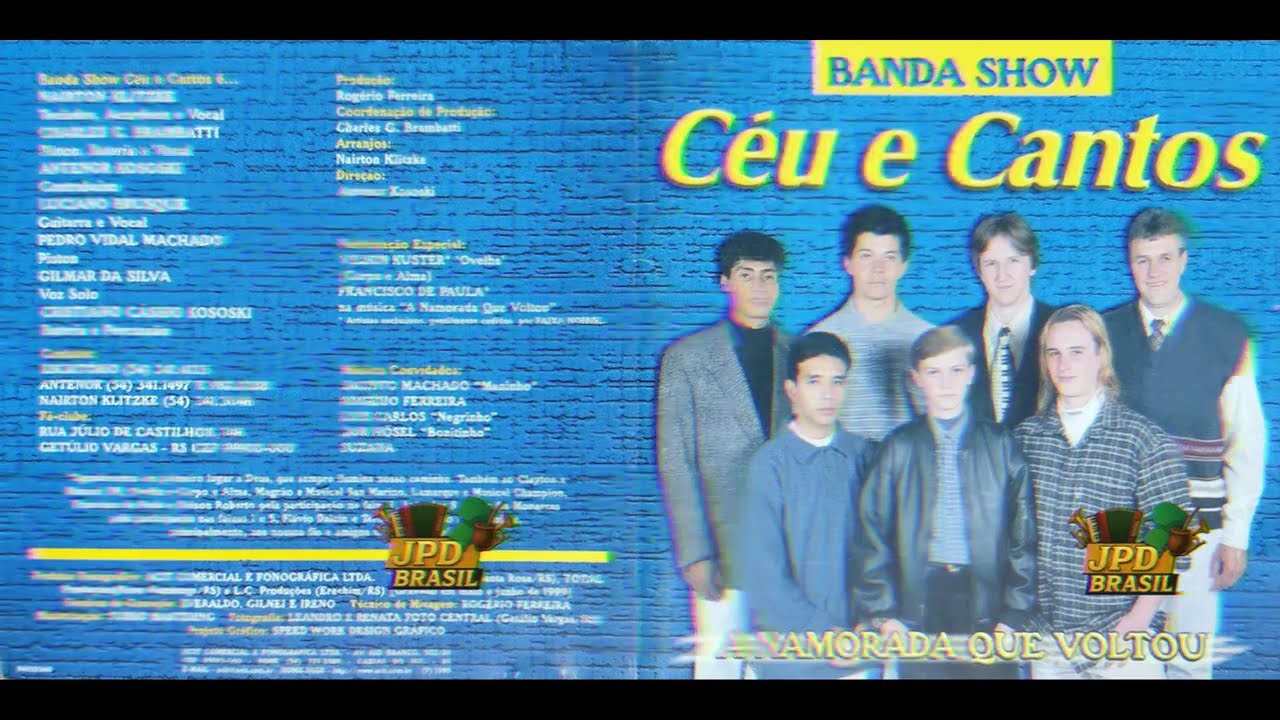 Banda Ceu e Cantos   vol 06 de 1999  a namorada que voltou Getúlio Vargas  RS
