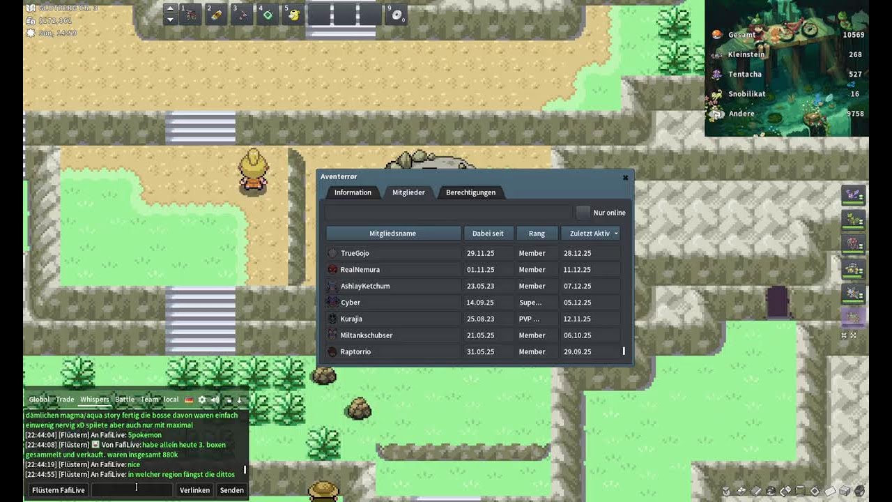 PokeMMO STream Tag  11 Hoenn story weiter