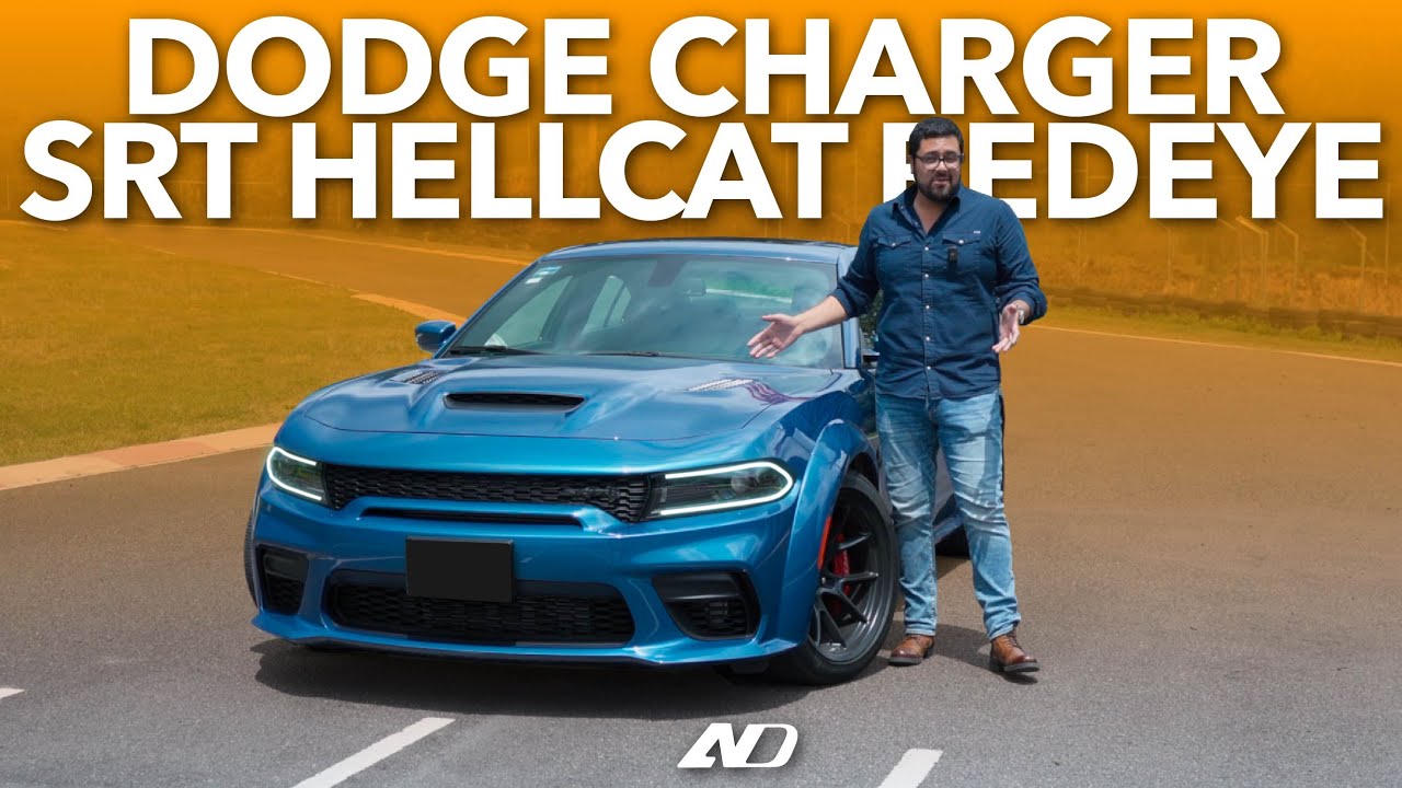 Dodge Charger Redeye - ¡Este auto si me dio miedo! 😱 | Reseña