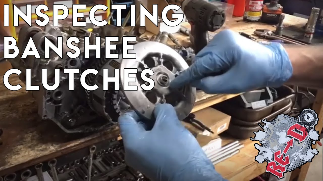 How To Remove And Inspect Banshee Clutch Cover And Clutch