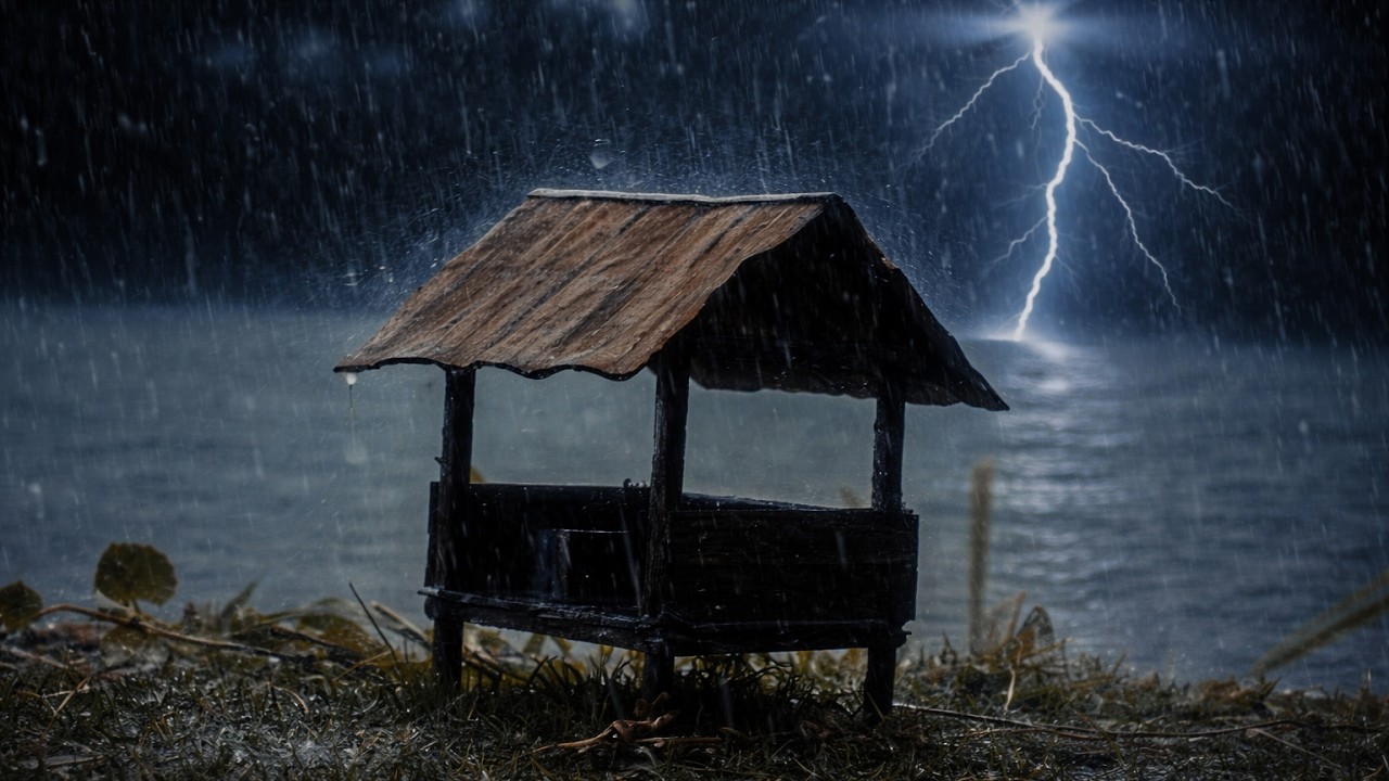 Recharge Your Mind in 3 Minutes… Fall Asleep with Rain & Thunder