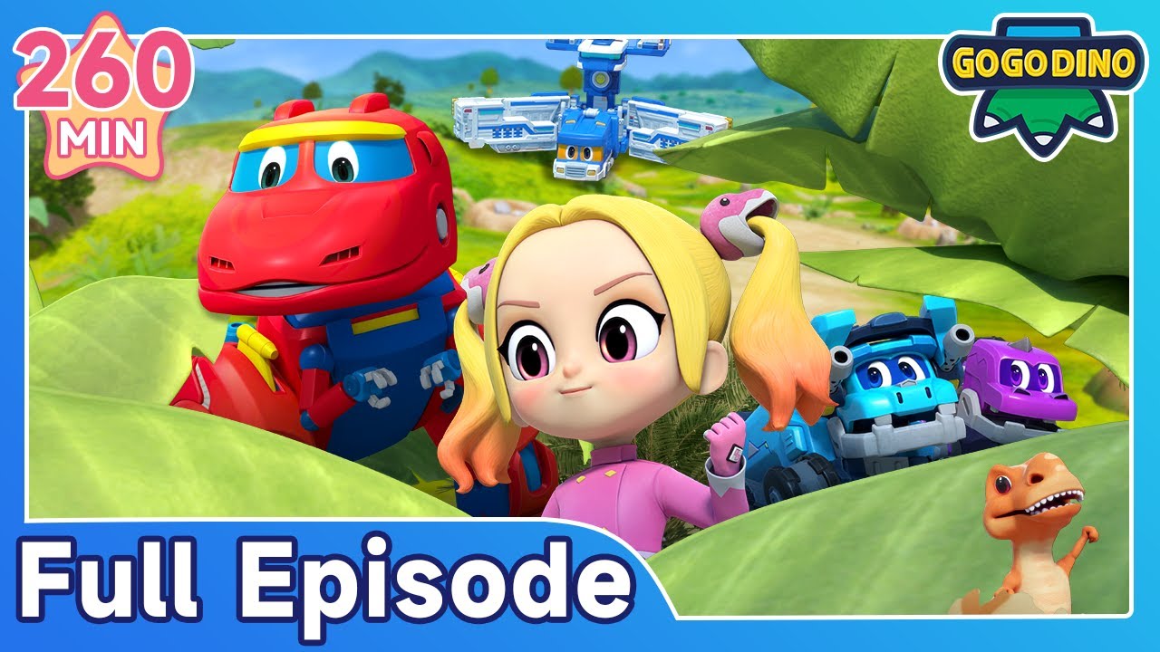 🔥 GOGODINO S7 | EP01-26 260min Full Episodes | Dinosaur Explorer Cartoon for Kids | Super Power