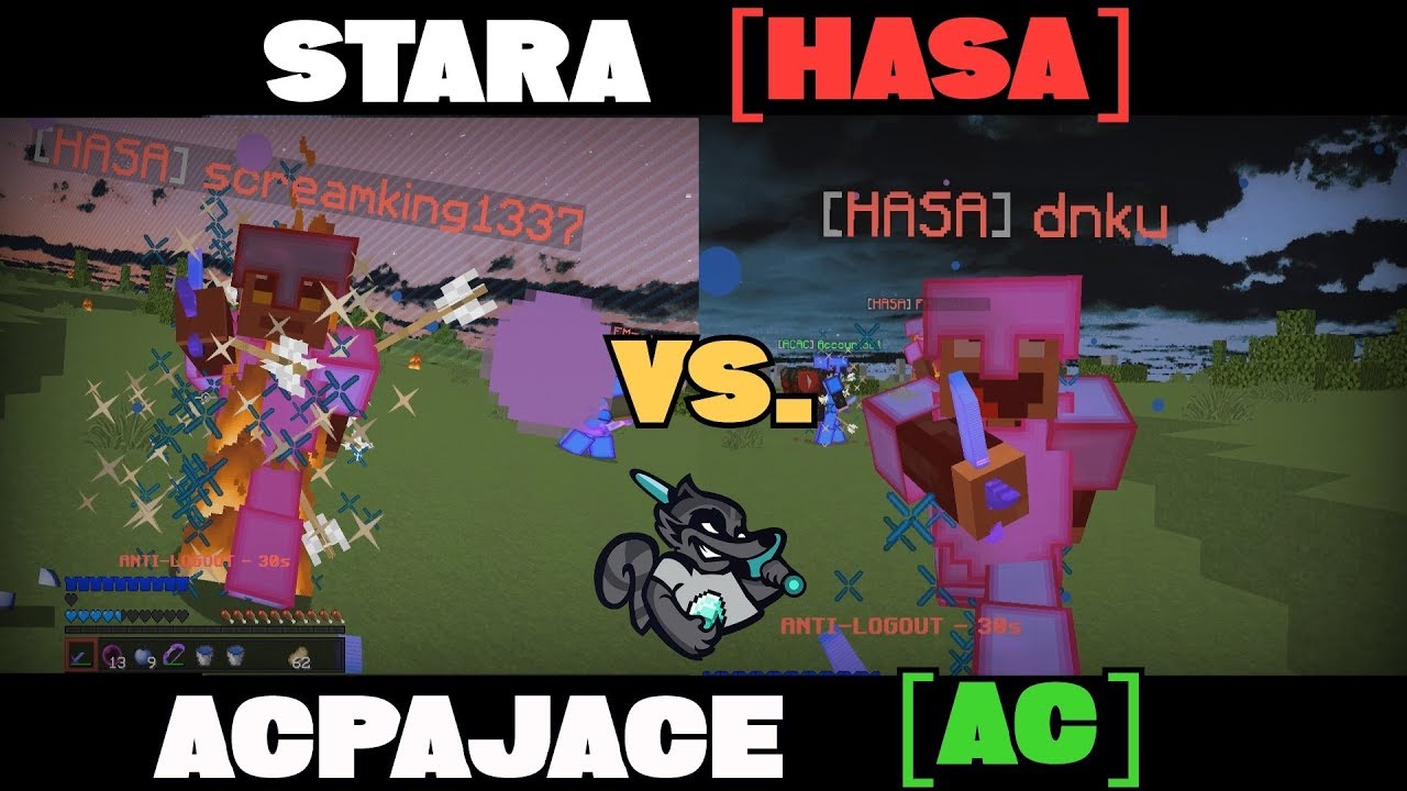 pvphype.net #1 - STARA HASA vs AC! Serwer SCREAMKING1337 w końcu STARTUJE!