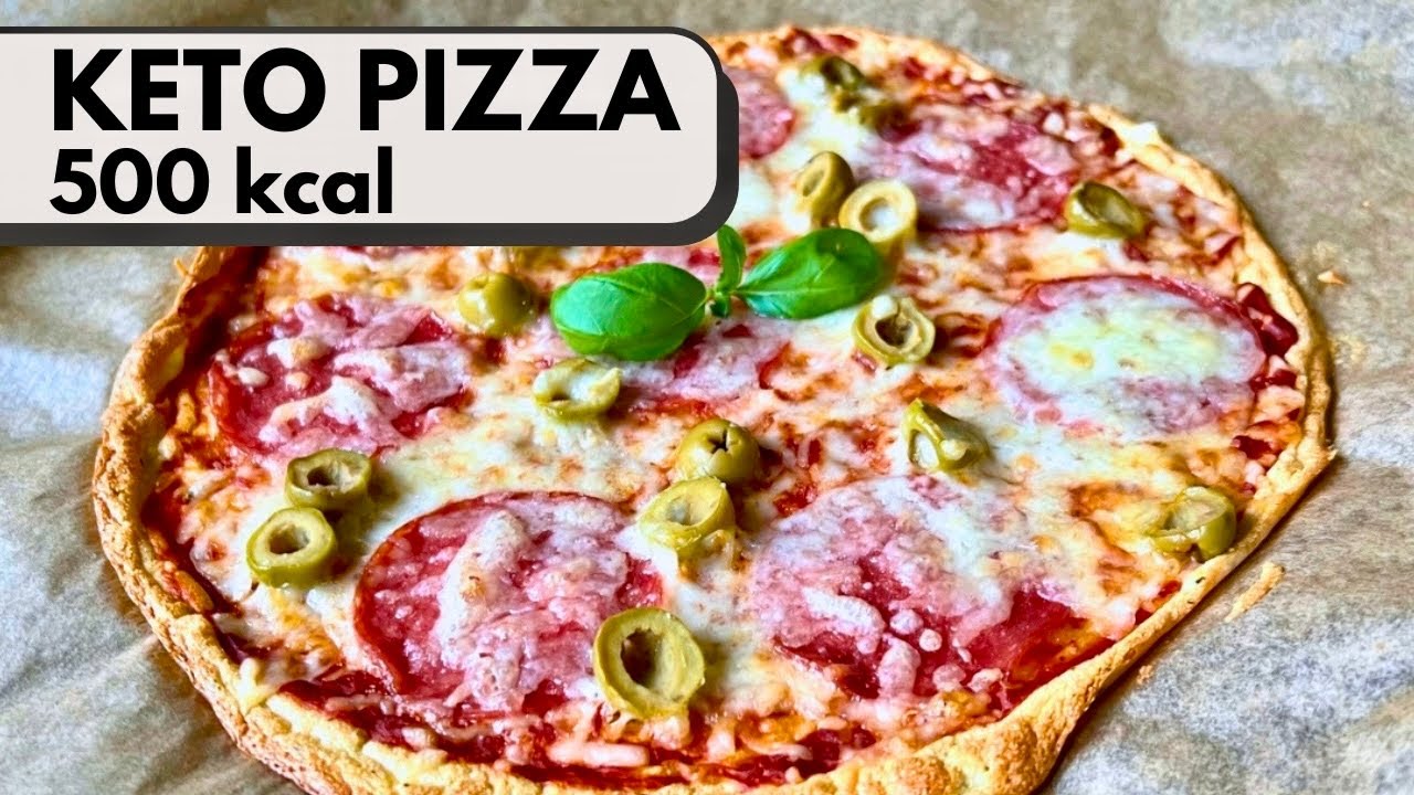 PIZZA tylko 500kcal | Keto, Low Carb, Bez Glutenu