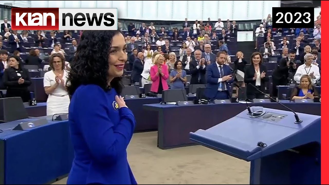 Vjosa Osmani në PE: Forcat keqdashëse vijojnë e mbjellin përçarje