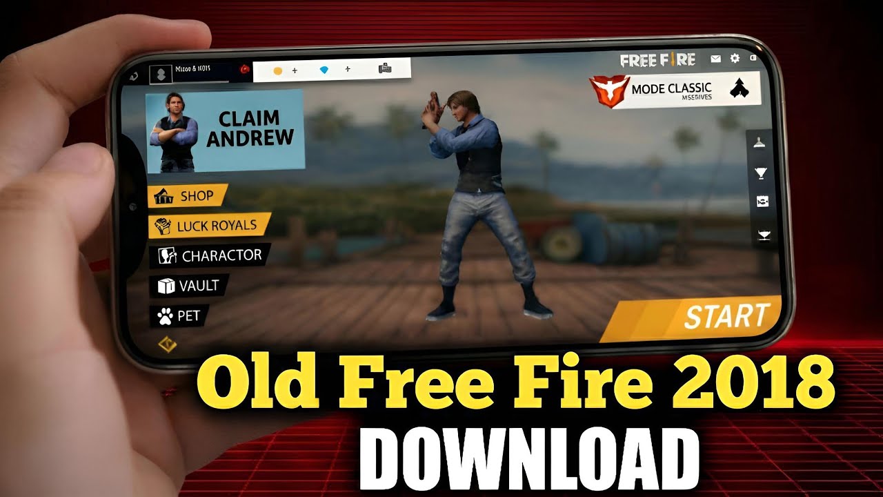 Old FREE FIRE COPY Fan Made Game |🤫| Old Free Fire 🔥