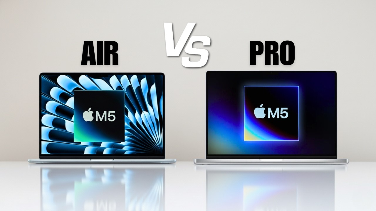 MacBook Air M5 vs MacBook Pro M5 - Which to Buy?