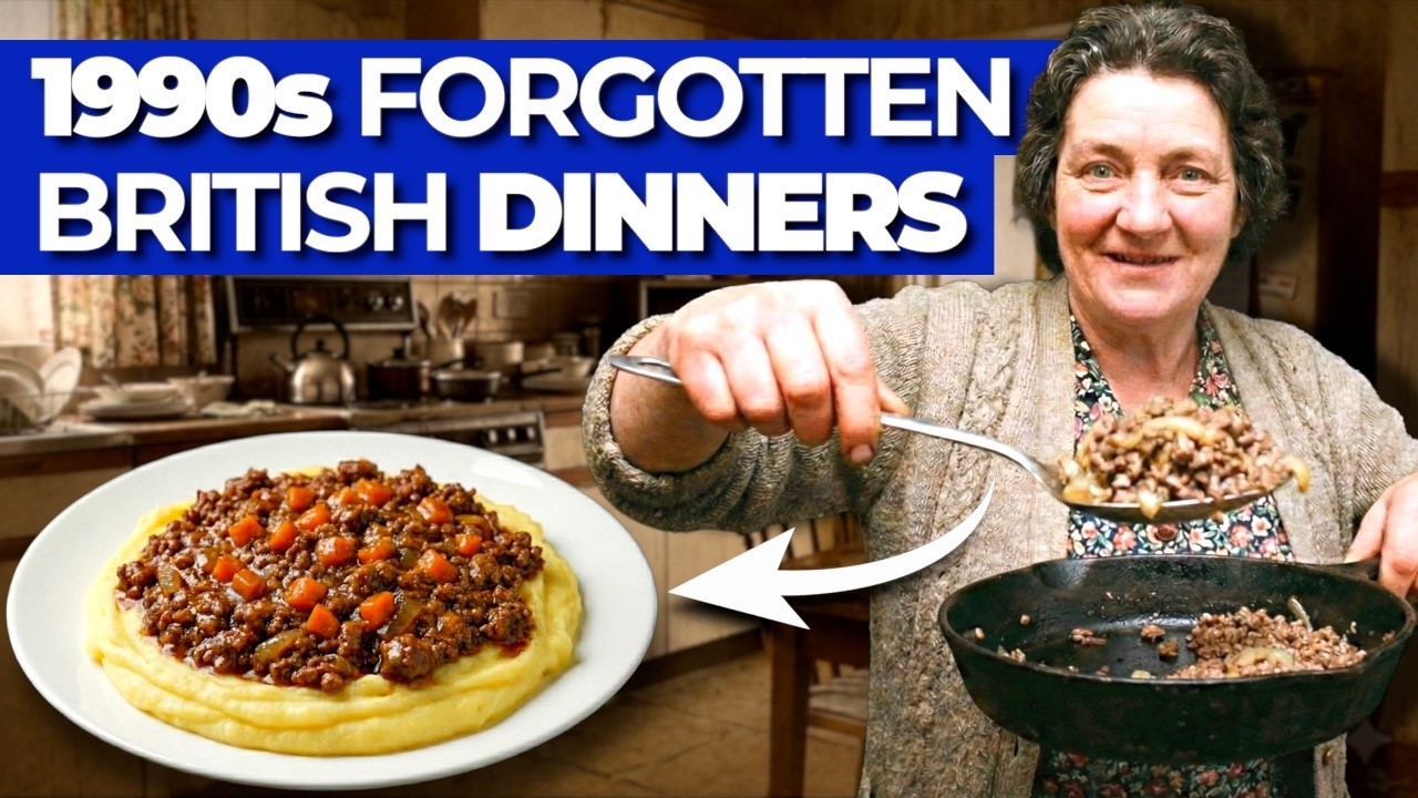 Forgotten CHEAP British Dinners from the 1990s That Fed Families!