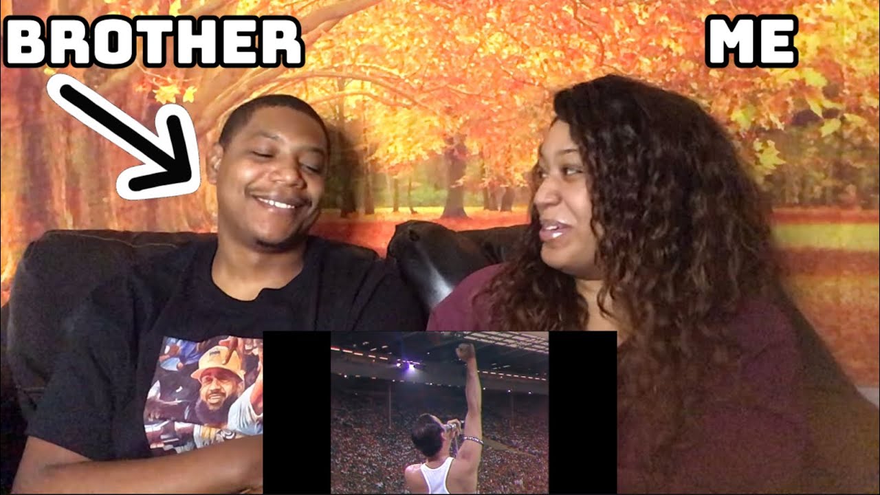I MADE MY BROTHER WATCH Queen - LIVE AID Full Concert 1985 REACTION FOR THE FIRST TIME
