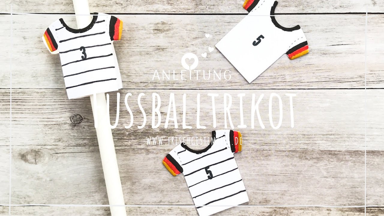 Fussballtrikot⚽️All for baby Babykleidung⚽️Stampin' UP!⚽️DIY⚽️Tutorial