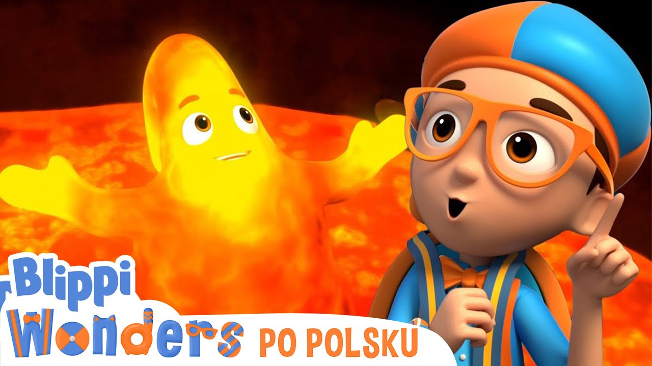Wulkany | Blippi chce wiedzieć | Nauka i zabawa dla dzieci