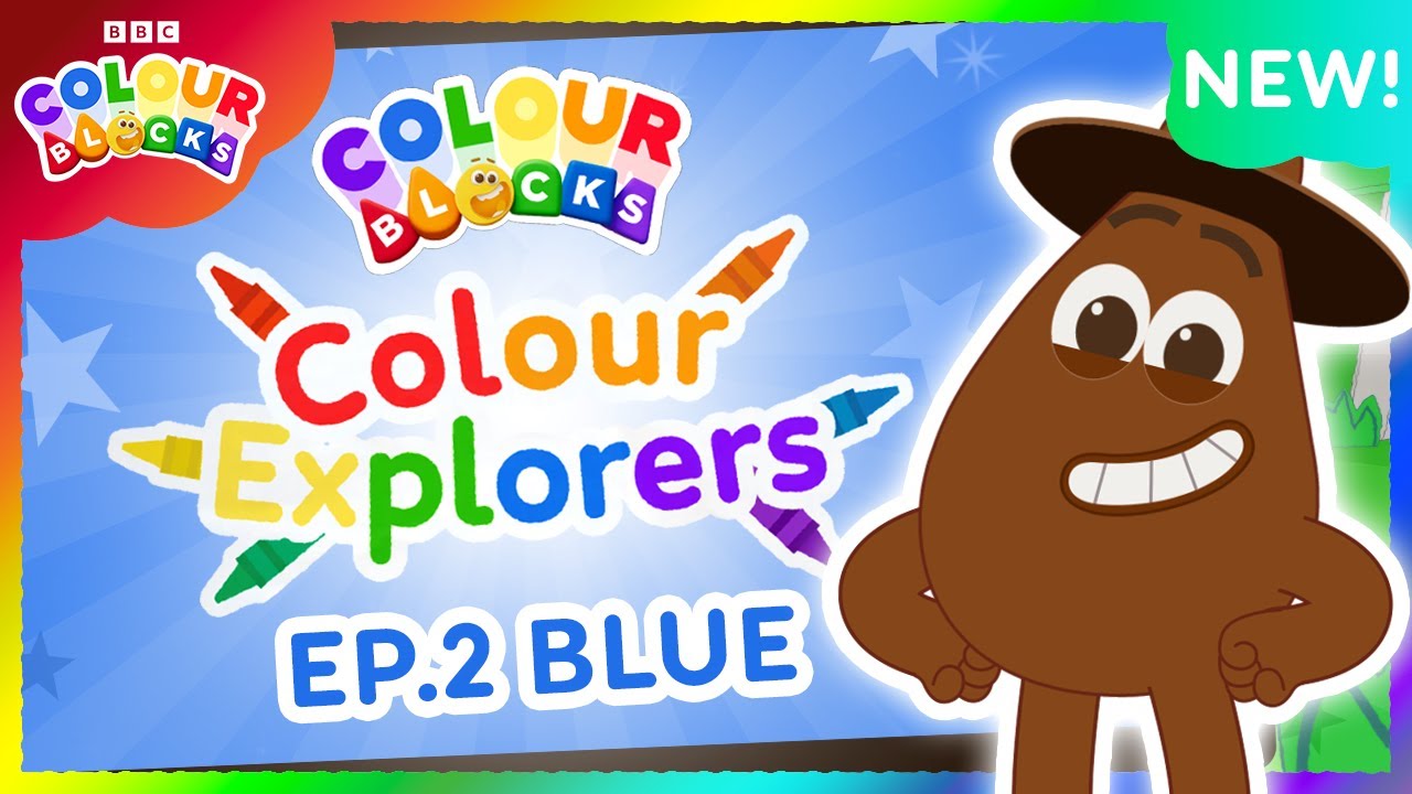 Big Beautiful Blue! 🟦🫐🐠 Real World Colour Hunt | Colour Explorers Ep.2 | Colourblocks