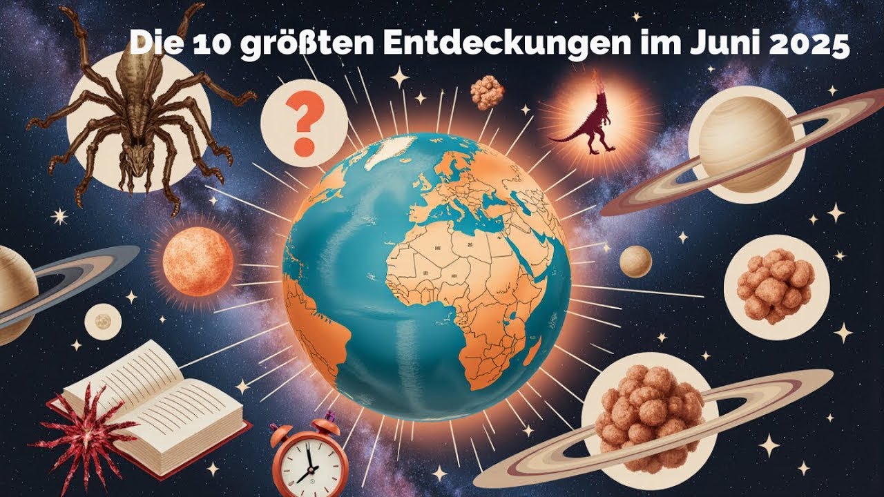 10 interessante wissenschaftliche Entdeckungen aus dem Juni 2025