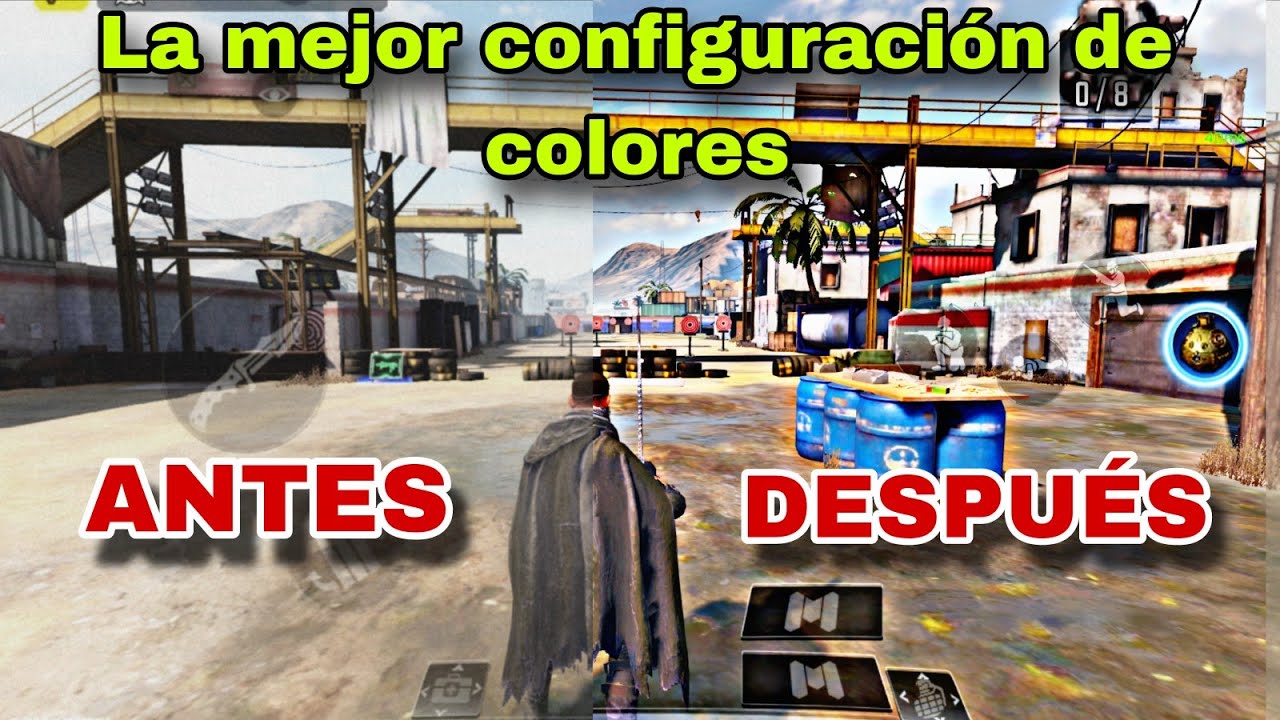 CONFIGURACIÓN DE COLORES CODM + Gameplay ALCATRAZ🔥