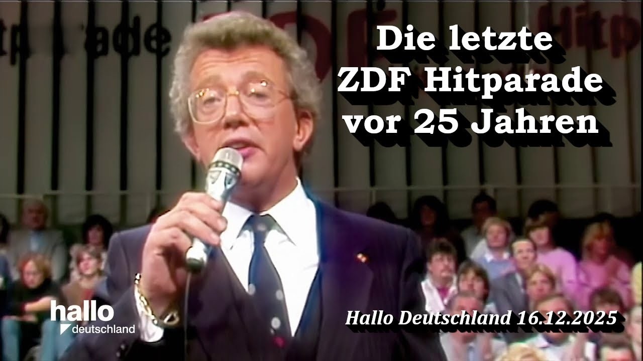Die letzte ZDF Hitparade vor 25 Jahren - Eine Ära geht zu Ende (Hallo Deutschland 16.12.2025)