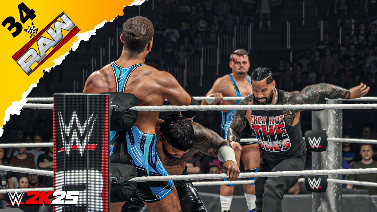 The Usos vs. The Creed Brothers The Hardest Tag Team FULL Match | WWE 2K25