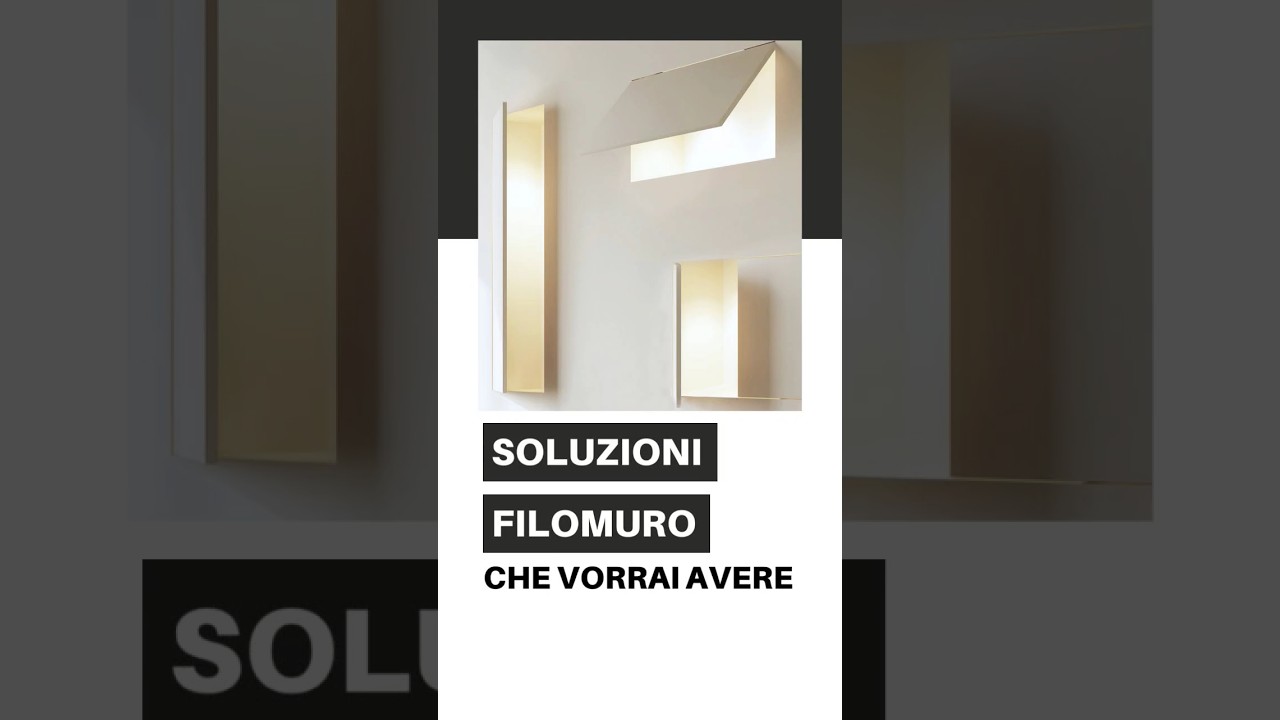 Soluzioni filomuro | Casa minimalista  #interiordesign #zeumadesign #shorts