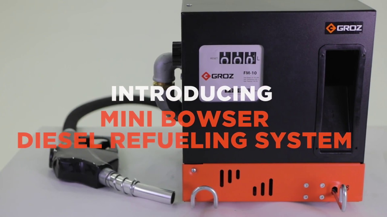 GROZ Mini Bowser Diesel Refilling System