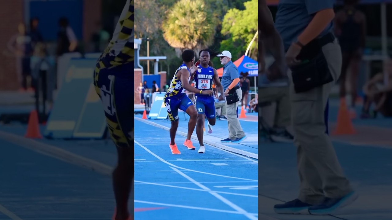 4x400m Prelim Squad For The Boys Bullis Team (3:16.91) 🤝