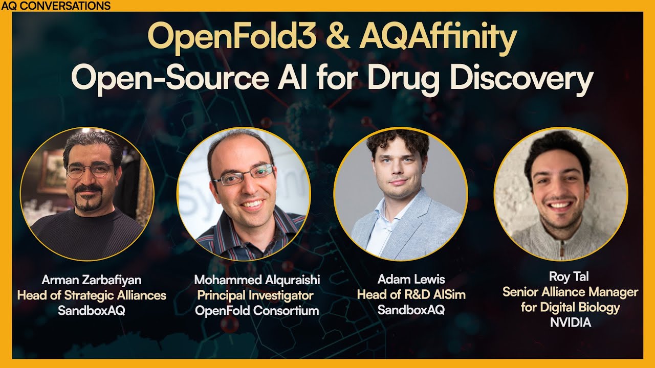 OpenFold3 и AQAffinity: новая эра молекулярного моделирования с открытым исходным кодом.