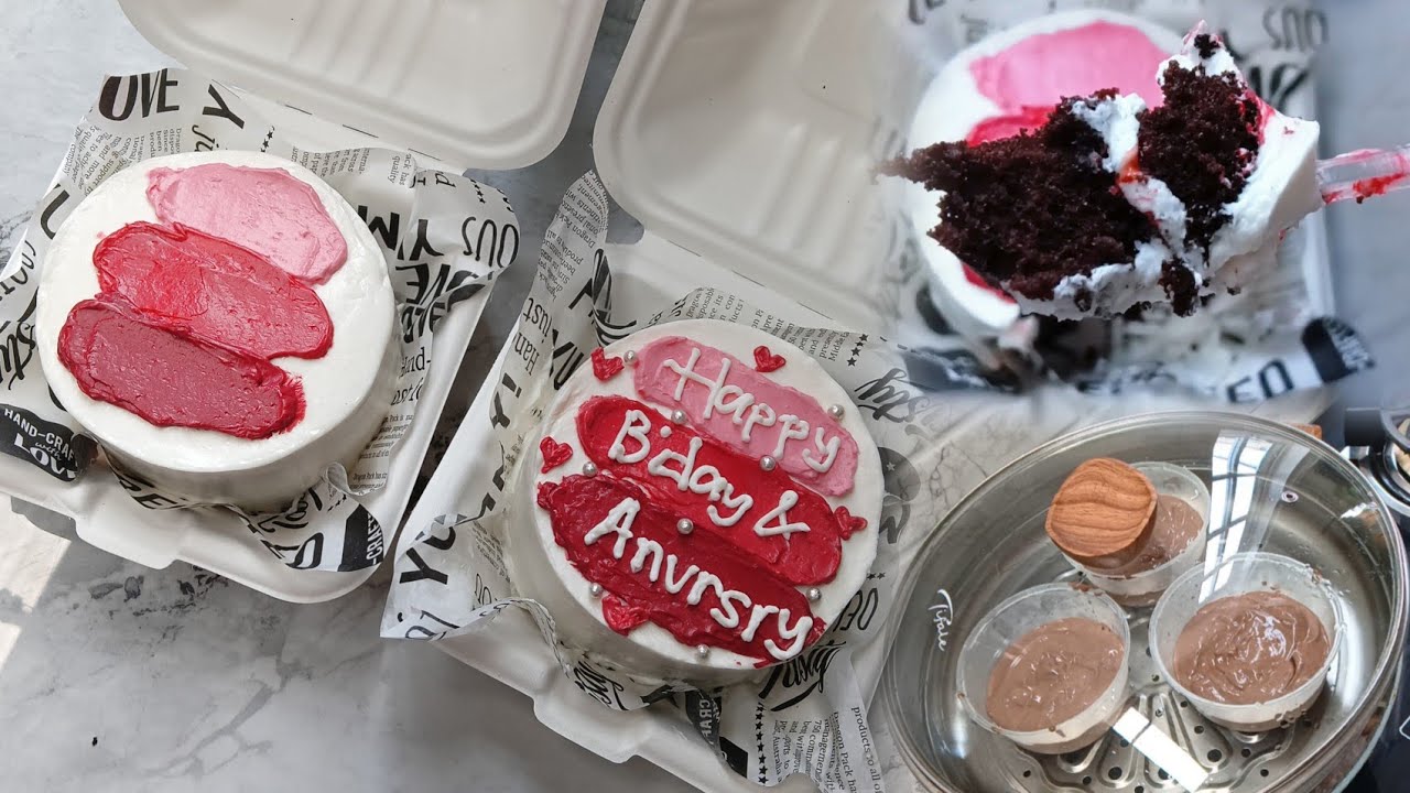 Bento Cake / Korean Lunch Box Cake I Modal 2 telur jadi 3 cake jual 50rb-an❗