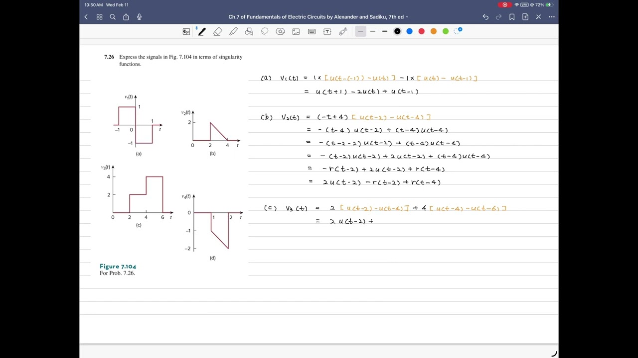 Problem 7.26, Fundamentals of Electric Circuits, 7th ed, by Charles Alexander, Matthew Sadiku