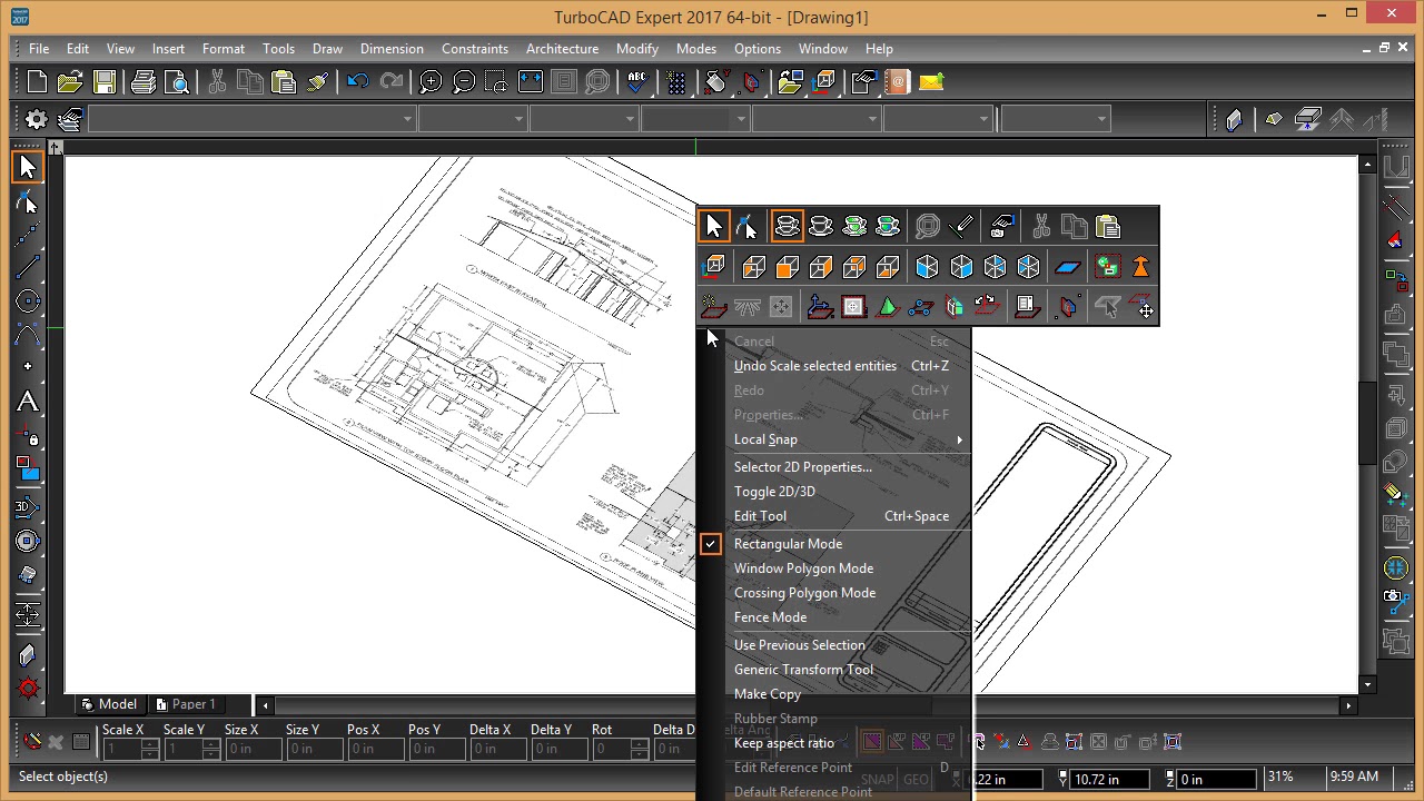Inserting PDFs TurboCAD
