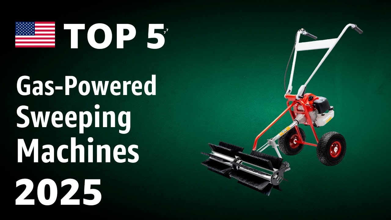 TOP&mdash;5. Best Gas-Powered Sweeping Machines (Power Brooms) 2025