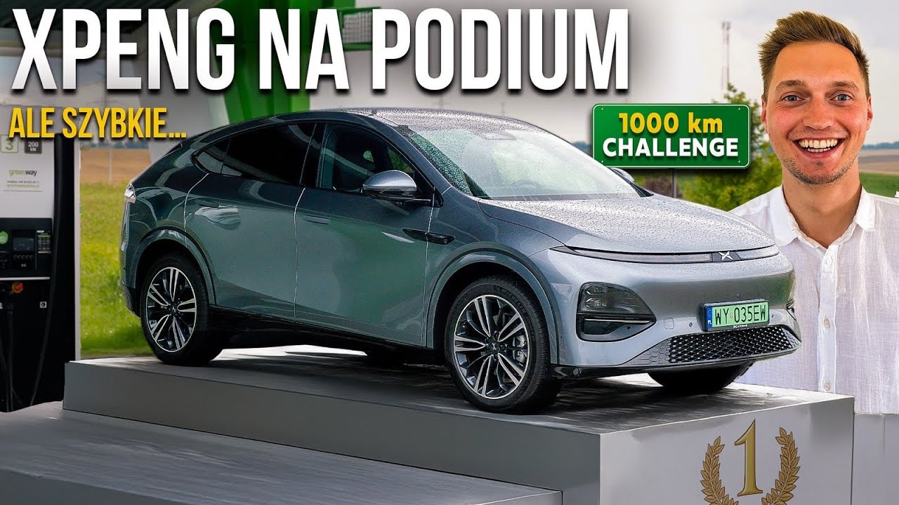Test XPENG G6 na trasie 1000 km 🤯 ŁADOWANIE LEPSZE NIŻ W TESLI MODEL Y!