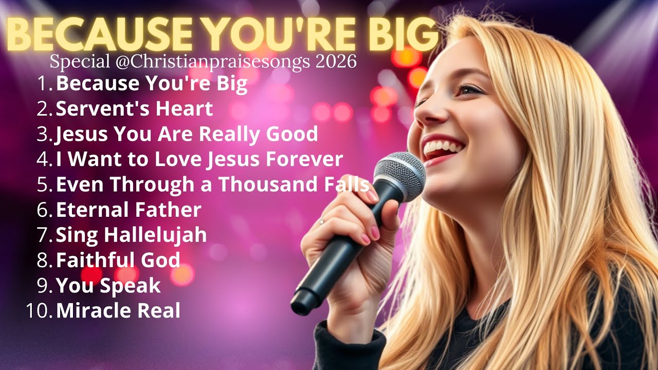 Because You're Big - Powerful Christian Worship Song | Best Christian 2026